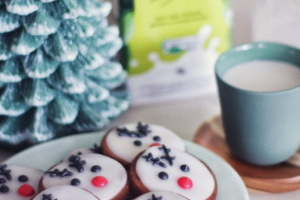 Receita de Biscoito Vegano de Natal